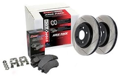 Picture of StopTech Street Axle Pack Drilled Brake Kit