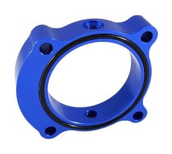 Picture of Torque Solution TS-TBS-029BU-2 Throttle Body Spacer - Blue Anodized