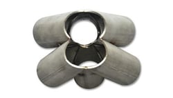 Picture of Vibrant 2458 6-Into-1 Turbo Manifold Merge Collector T4 Flange Stainless Steel