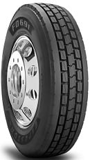 Picture of Firestone FD691 Commercial Drive Tire - Long & Regional Haul