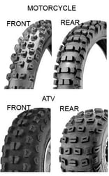Picture of Kenda Parker DT K772 Bias Ply Off-Road Motorcycle Tire