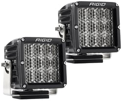 Picture of RIGID Industries 322713 D-XL Pro LED Pod Light Pair Driving Diffused Black