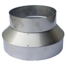Picture of Diamond Eye Manufacturing 420046 Exhaust Pipe Adapter 409 Stainless Steel