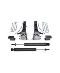 Picture of Maxtrac Suspension K886842 4" Lift Kit with Shocks for Chevy/GMC Trucks
