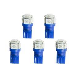 Picture of AutoMeter 3286-K LED Replacement Bulbs Blue T3 Wedge 5-Pack