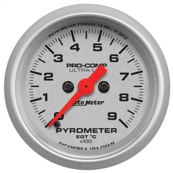 Picture of AutoMeter 4344-M Ultra-Lite Digital Pyrometer Gauge 2-1/16" 0-900°C EGT