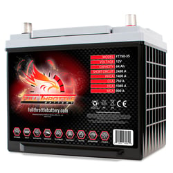Picture of Fullriver Battery FT750-35 Full Throttle 12V AGM Battery Group 35 750CCA 64AH