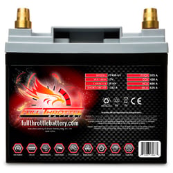 Picture of Fullriver Battery FT438-U1 High-Performance AGM Battery Group U1 438 CCA 35Ah