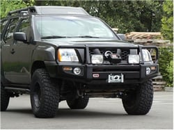 Picture of ARB 3438270 Front Deluxe Bull Bar Winch Mount Bumper (Fit Kit NOT Included)