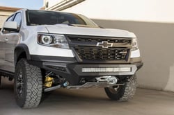 Picture of Addictive Desert Designs F371202740103 Stealth Fighter Front Bumper Chevy Colorado ZR2