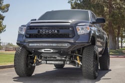 Picture of Addictive Desert Designs F741422860103 Stealth Fighter Front Bumper Toyota Tundra Winch Mount