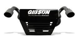 Picture of Gibson Exhaust 98026 Polaris RZR XP 1000 Turbo Dual Exhaust System Black Ceramic
