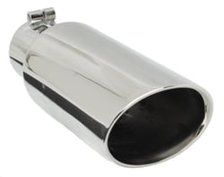 Picture of Gibson Exhaust 500437 Stainless Steel Double Wall Oval Exhaust Tip