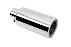 Picture of Gibson Exhaust 500659 Stainless Steel Rolled Edge Angle Quiet Tip Clamp-On