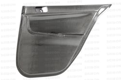 Picture of Seibon DP0809MITEVOX-R Carbon Fiber Door Panels for Mitsubishi Lancer