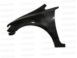 Picture of Seibon FF0607HDCV4DJ Carbon Fiber JDM Model Front Fenders Pair Gloss Finish