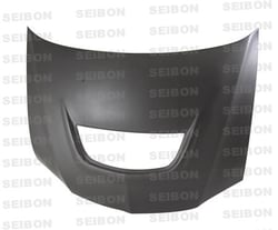 Picture of Seibon HD0305MITEVO8-OE-DRY OEM-Style Dry Carbon Fiber Hood Matte Finish