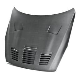 Picture of Seibon HD0910NSGTR-GT-DRY GT-Style Dry Carbon Fiber Hood