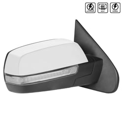 Picture of Spec-D RMV-SIV14CHP-AT-FS-R Chrome Power Adjustable Auto-Fold Heated Side Mirror with LED Turn Signal and Puddle Light - Passenger Side