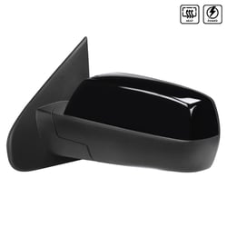 Picture of Spec-D RMV-SIV14AHP-FS-L Power Heated Side Mirror with LED Puddle Light Glossy Black Passenger Side
