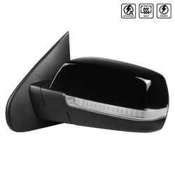 Picture of Spec-D RMV-SIV14HP-V2-FS-L Driver Side Power Heated Mirror LED Signal Gloss Black