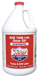 Picture of Lucas Oil 10122 Synthetic 75W-140 Gear Oil for Transmissions and Differentials