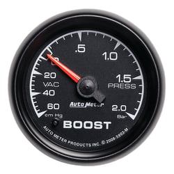 Picture of AutoMeter 5903 Elite Series 2-1/16" Boost/Vacuum Gauge 30 InHg-30 PSI Mechanical