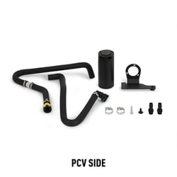 Picture of Mishimoto MMBCC-F35T-11SBE Baffled Oil Catch Can Kit for Ford F-150 3.5L EcoBoost
