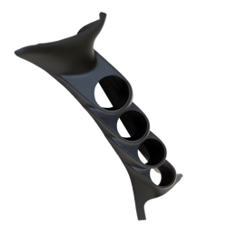 Picture of AutoMeter 17308 A-Pillar Gauge Mount Pod Quad 2-1/16 Inch Ford Super Duty
