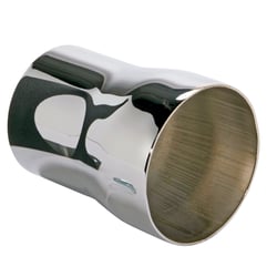 Picture of BBK 1558 Cold Air Intake Adapter Kit 1986-1988 Mustang Powder Coated Chrome