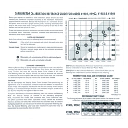 Picture of Edelbrock 1940 AVS2 Series Carburetor Calibration Tuning Kit
