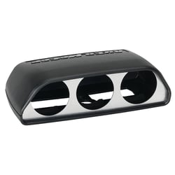 Picture of AutoMeter 5287 Triple Dash Top Gauge Pod for Dodge Challenger 2-1/16 Inch