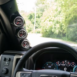Picture of AutoMeter 17121 Triple A-Pillar Gauge Pod 2-1/16" Silverado Sierra 2014+