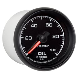 Picture of AutoMeter 5921 ES Series 2-1/16" Mechanical Oil Pressure Gauge 0-100 PSI