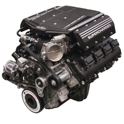 Picture of Edelbrock 46127 Supercharged HEMI Gen III 426 Crate Engine 808 HP