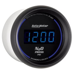 Picture of AutoMeter 6974 Digital Nitrous Pressure Gauge 2-1/16" 0-1600 PSI Blue LED