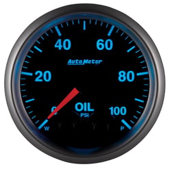 Picture of AutoMeter 5652 Elite 2-1/16" Oil Pressure Gauge 0-100 PSI Digital Stepper Motor