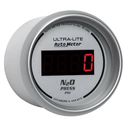 Picture of AutoMeter 6574 Digital Nitrous Pressure Gauge 2-1/16" 0-1600 PSI Red LED