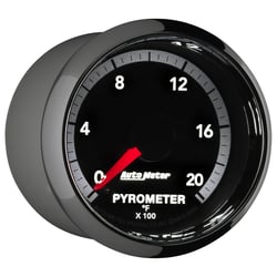Picture of AutoMeter 8547 Pyrometer EGT Gauge 2-1/16" 0-2000°F Digital Stepper Motor RAM Match