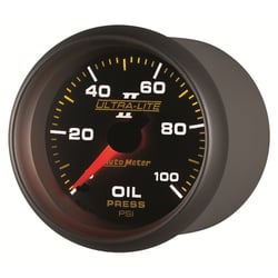 Picture of AutoMeter 4921 Ultra-Lite II Mechanical Oil Pressure Gauge 2-1/16" 0-100 PSI