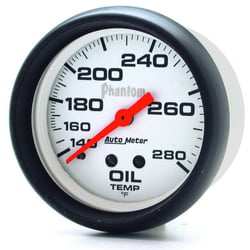 Picture of AutoMeter 5841 Phantom Oil Temperature Gauge 2-5/8" 140-280°F Mechanical