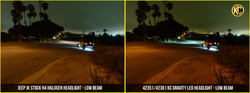 Picture of KC HiLiTES 42351 Gravity LED 7 Inch Headlight Pair for Jeep Wrangler JK