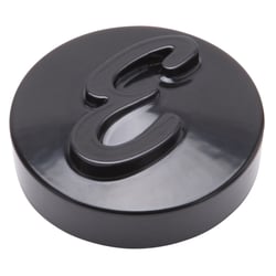 Picture of Edelbrock 4270 E Logo Black Anodized Air Cleaner Wing Nut