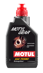 Picture of Motul 105782 MOTYLGEAR 75W80 Technosynthese Transmission Fluid 1 Liter