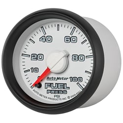 Picture of AutoMeter 8563 Fuel Pressure Gauge 2-1/16" 0-100 PSI Digital Stepper Motor Ram Gen 3