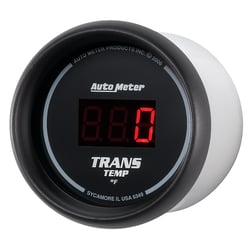 Picture of AutoMeter 6349 Digital Transmission Temperature Gauge 2-1/16" 0-340°F Red LED