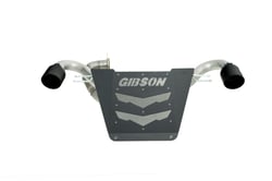 Picture of Gibson Exhaust 91000B Honda Talon UTV Dual Exhaust System Black