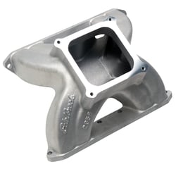 Picture of Edelbrock 2858 Victor Glidden Spider Intake Manifold 15-18 Degree Small Block Chevy