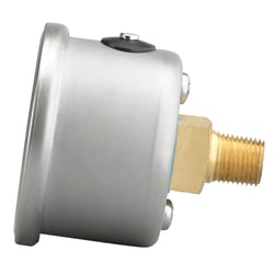 Picture of AutoMeter 2172 1.5" Liquid Filled Mechanical Pressure Gauge 0-15 PSI