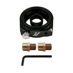 Picture of Mishimoto MMOP-TPS Oil Filter Sandwich Plate Adapter with Temperature and Pressure Ports
